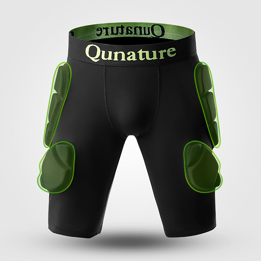 Qunature Ski Hip Protectors - Advanced XL Skis Snowboard Skates - Black_5
