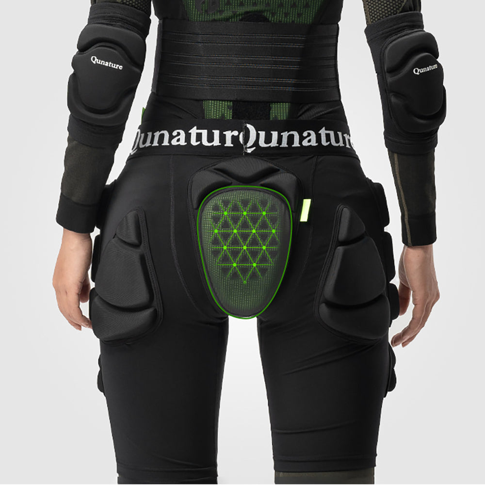 Qunature Ski Hip Protectors - Advanced XL Skis Snowboard Skates - Black_6