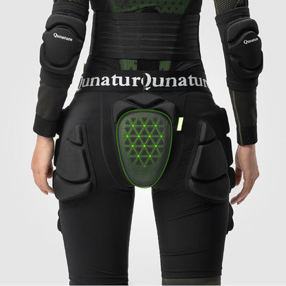Qunature Ski Hip Protectors - Advanced XL Skis Snowboard Skates - Black_6