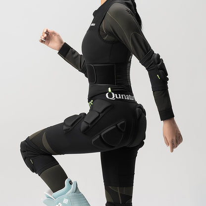 Qunature Ski Hip Protectors - Advanced XL Skis Snowboard Skates - Black_7