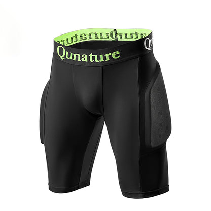 Qunature Ski Hip Protectors - Basic XL Skis Snowboard Skates - Black_0