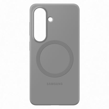 Samsung Silicone Magnet Case for Samsung Galaxy S26, MagSafe Compatible - Gray_3