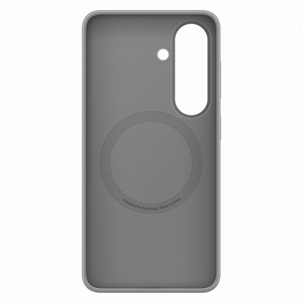Samsung Silicone Magnet Case for Samsung Galaxy S26, MagSafe Compatible - Gray_4