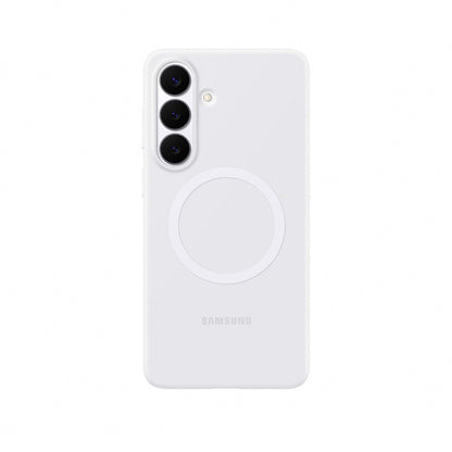 Samsung Silicone Magnet Case for Samsung Galaxy S26, MagSafe Compatible - White_1