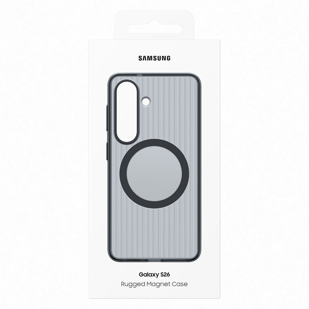 Samsung Rugged Magnet Case for Samsung Galaxy S26, MagSafe Compatible - Black_5
