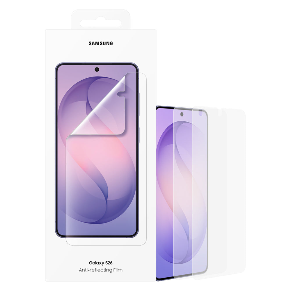 Front Cover Clear Screen Protector Anti-reflecting for Samsung Galaxy S26 S942, 2-Pack EF-US942CTEGWW_1