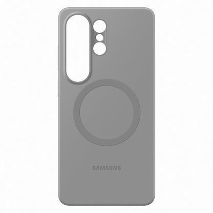 Samsung Silicone Magnet Case for Samsung Galaxy S26 Ultra, MagSafe Compatible - Gray_3