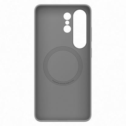 Samsung Silicone Magnet Case for Samsung Galaxy S26 Ultra, MagSafe Compatible - Gray_4
