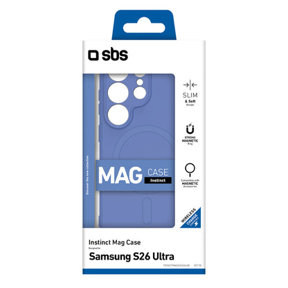 SBS Instinct Mag Case for Samsung Galaxy S26 Ultra Compatible with MagSafe - Blue_1