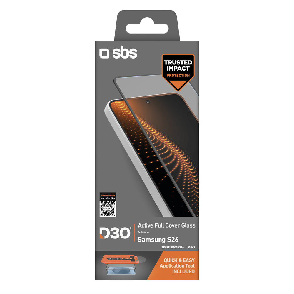SBS D3O Glass with Applicator for Samsung Galaxy S26_1