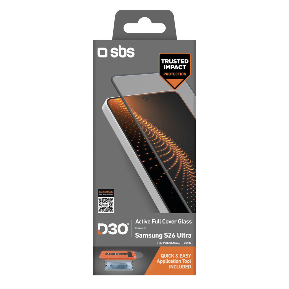 SBS D3O Glass with Applicator for Samsung Galaxy S26 Ultra_1