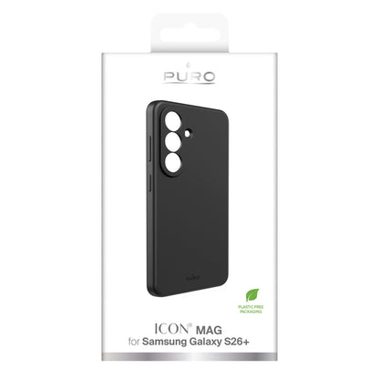 Puro ICON protective case for Samsung Galaxy S26 Plus silicone - black_1