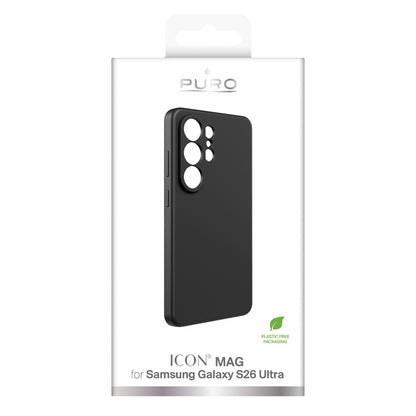 Puro ICON Protective Case for Samsung Galaxy S26 Ultra Silicone - Black_1