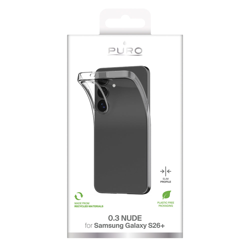 Puro Ultra-Slim 0.3 NUDE Protective Case for Samsung Galaxy S26 Plus - Transparent_1
