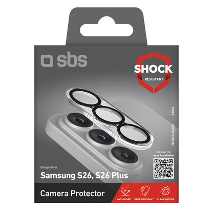 SBS rear camera protective glass for Samsung Galaxy S26/S26 Plus - with black frame_1