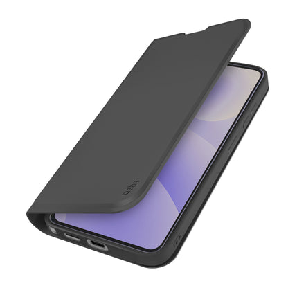 SBS Wallet Smooth Case for Samsung Galaxy S26 Ultra with Flip Cover - Black_0