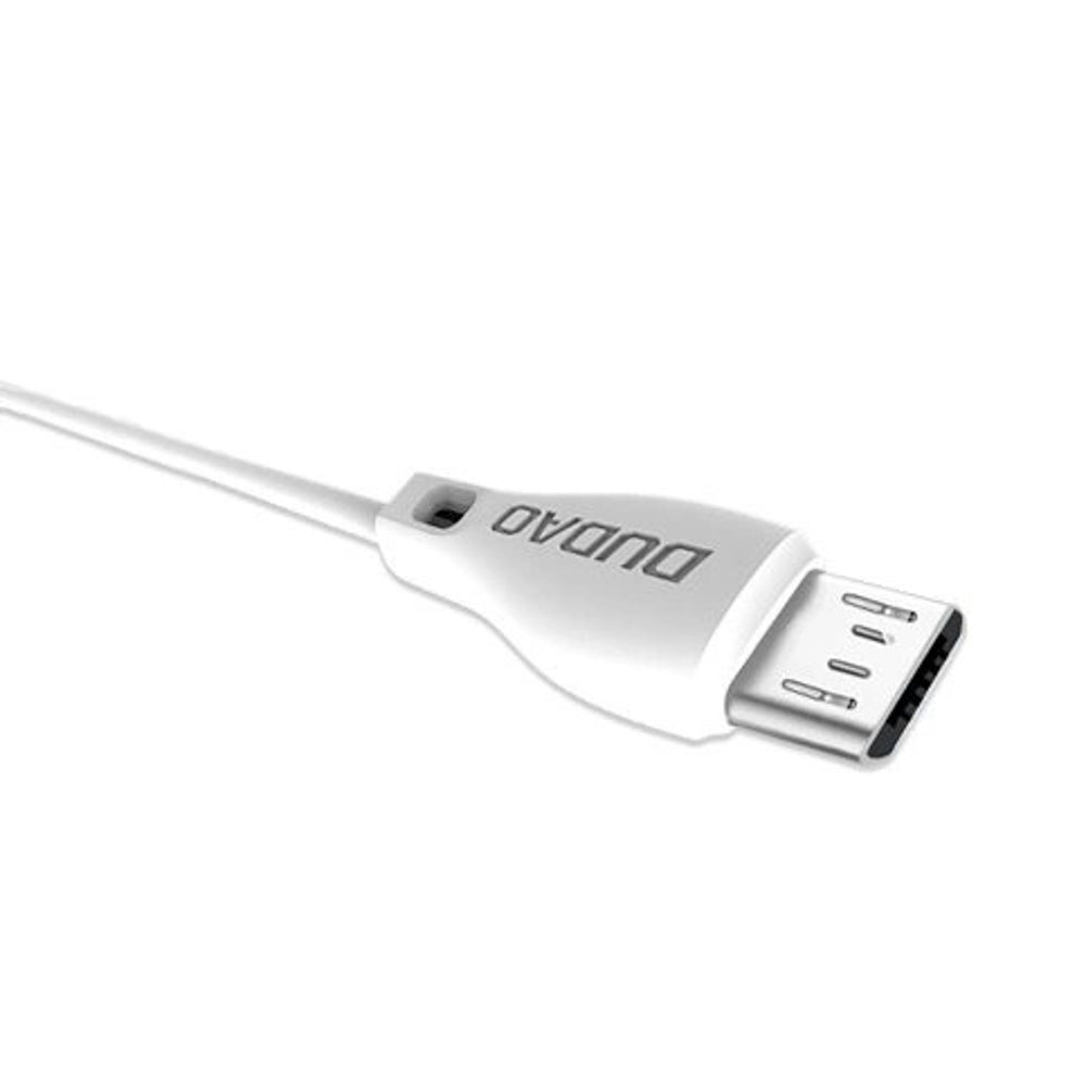Dudao L4M USB-A - MicroUSB 2.4 A Cable 1m - White_1