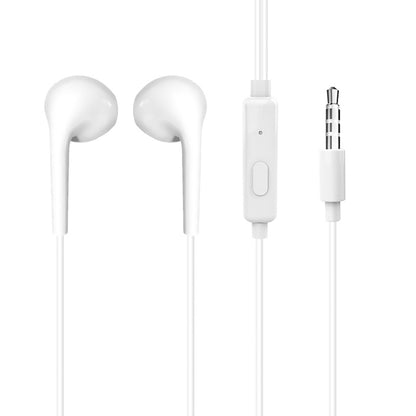 Dudao X10S wired in-ear headphones 3.5mm mini jack 1.15m - white_0