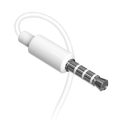Dudao X10S wired in-ear headphones 3.5mm mini jack 1.15m - white_4