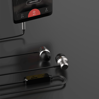 Dudao X10PRO in-ear headphones, wired, 3.5mm mini jack - black_3