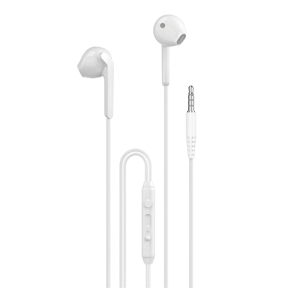 Dudao X3 in-ear headphones, wired, 3.5mm minijack - white_0