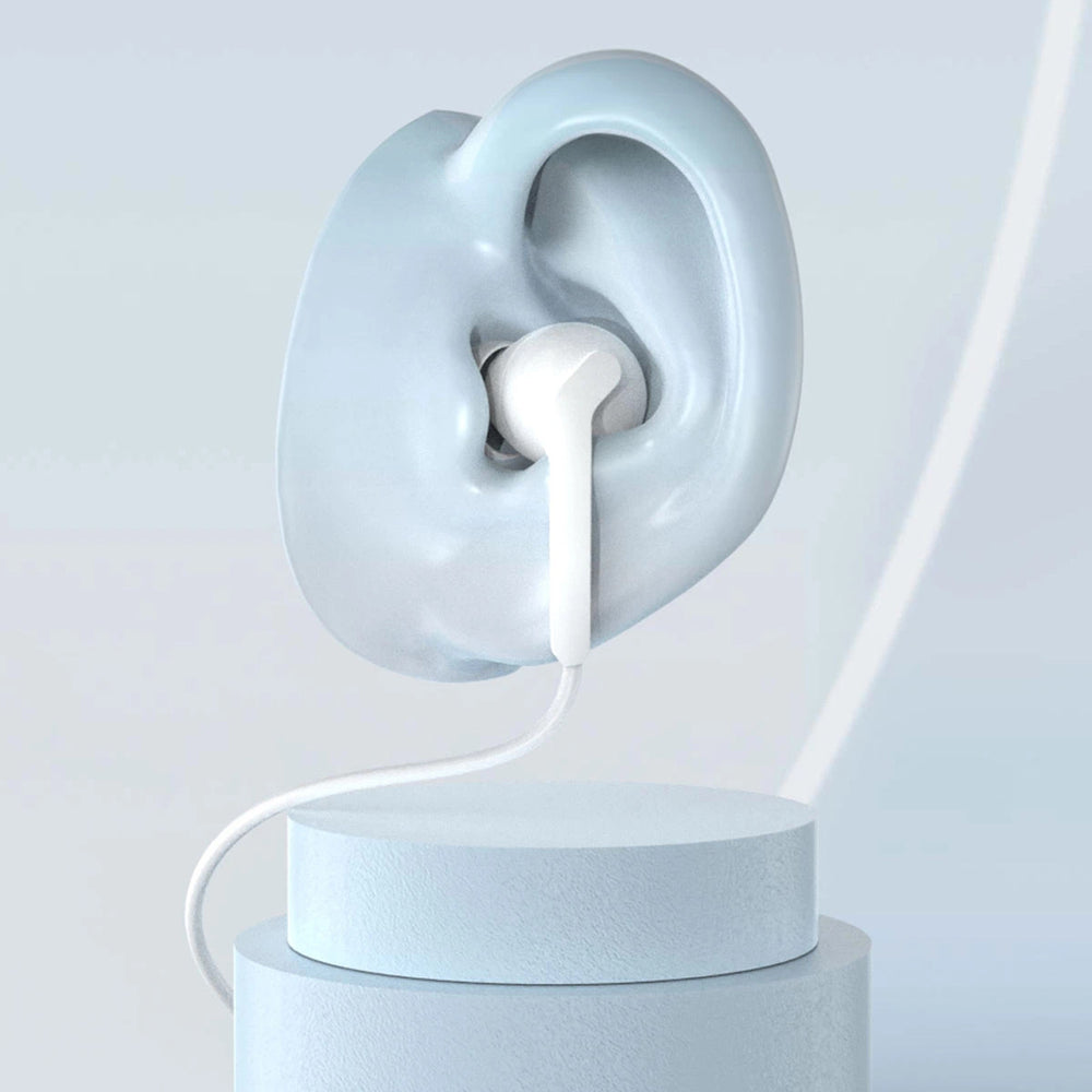 Dudao X3 in-ear headphones, wired, 3.5mm minijack - white_2