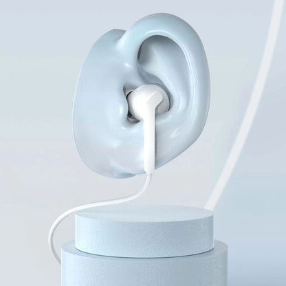 Dudao X3 in-ear headphones, wired, 3.5mm minijack - white_2