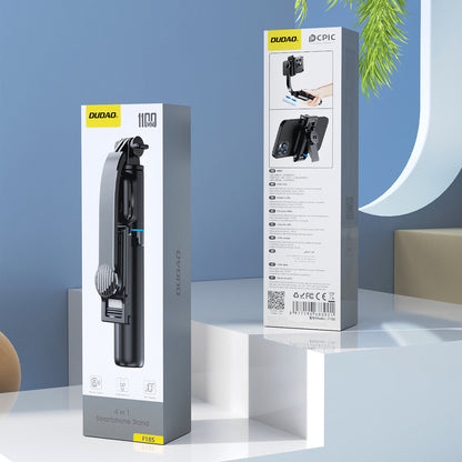 Selfie stick Dudao F18S 4-in-1 foldable tripod with remote control - black_7