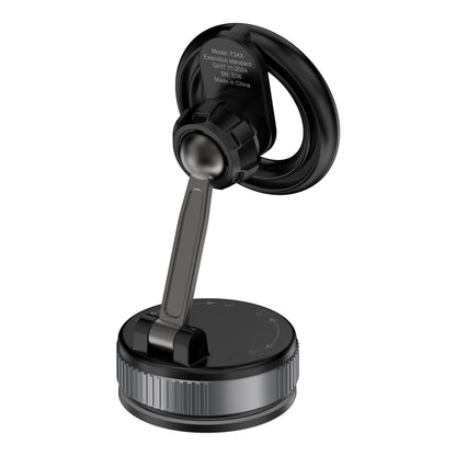 Dudao F24X MagSafe Compatible Car Holder with Suction Cup - Black_1