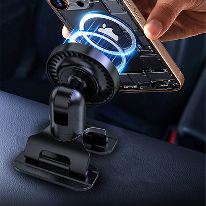 Dudao F25 MagSafe-compatible car mount for dashboard or windshield - black_4