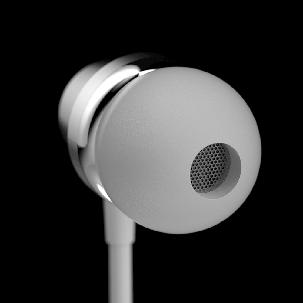 Dudao X10PRO wired headphones, mini jack 3.5mm, in-ear with remote control - white_2