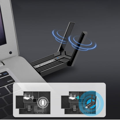 Wozinsky WAX-1800 Dual-Band Wireless USB 3.0 WiFi 6 Adapter - Black_5