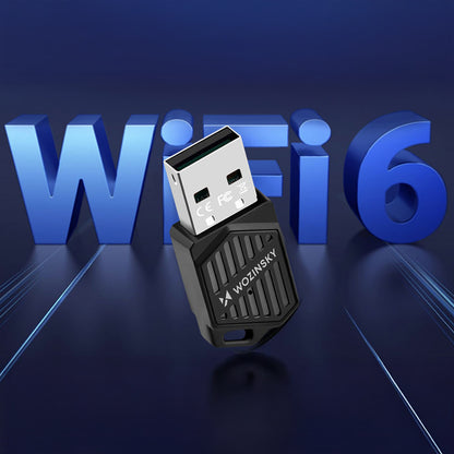 Wozinsky WAX-900 Dual-Band USB Wi-Fi 6 Adapter with Bluetooth 5.4 - Black_5