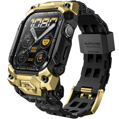 Supcase Unicorn Beetle Ore Case for Apple Watch 10/11 (46 mm) - Black and Gold_0