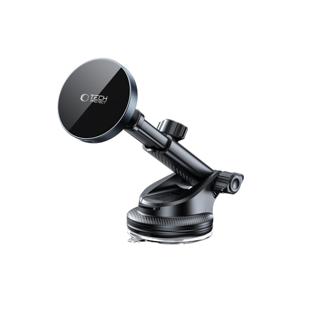 Tech-Protect mm15W-V5 Magnetic MagSafe Car Holder for Cockpit/Windshield/Air Vent - Black_2