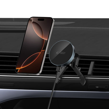 Tech-Protect mm15W-V5 Magnetic MagSafe Car Air Vent Mount - Black_9
