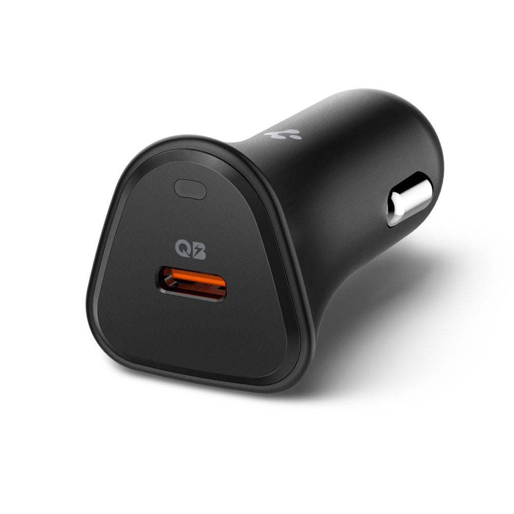 Spigen Essential EV301 30W Car Charger - Black_1