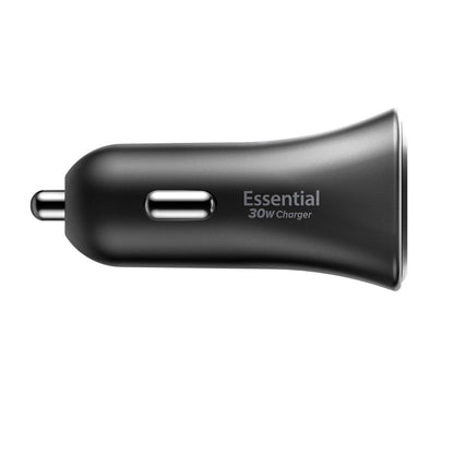 Spigen Essential EV301 30W Car Charger - Black_2