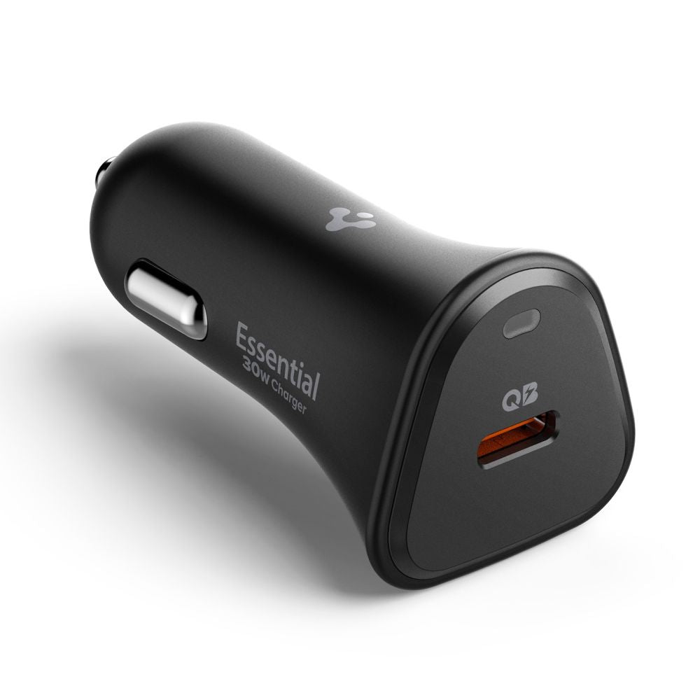 Spigen Essential EV301 30W Car Charger - Black_3