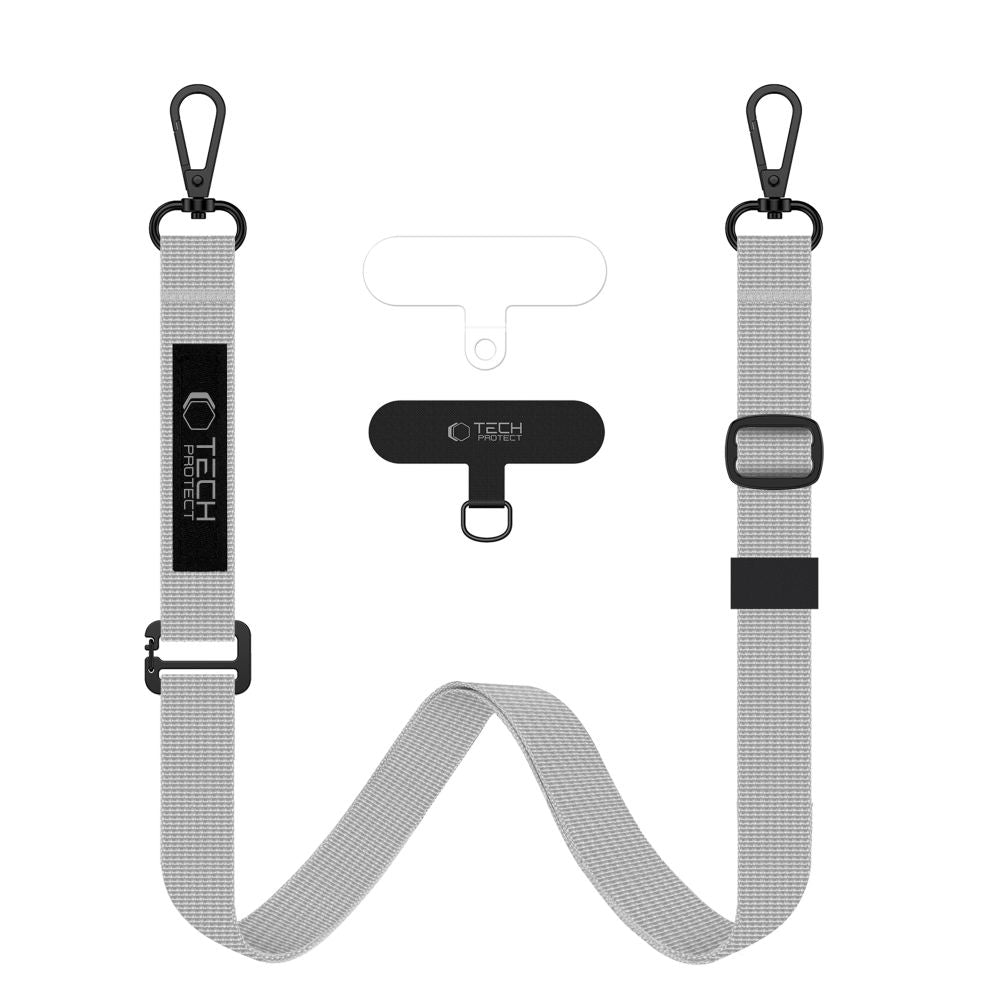 Tech-Protect C6S Long Lanyard for Phone - Gray_0