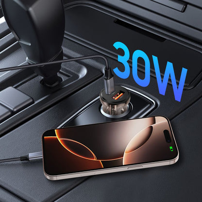 Tech-Protect CC01 30W 2-Port USB-A / USB-C Car Charger - Black_4