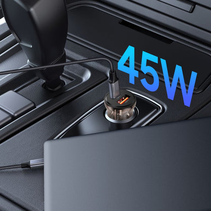 Tech-Protect CC01 45W 2-Port USB-A / USB-C Car Charger - Black_4