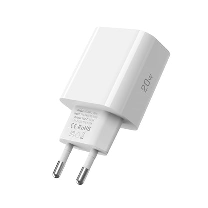 Tech-Protect NC20W Wall Charger with 100 cm USB-C / Lightning Cable - White_4