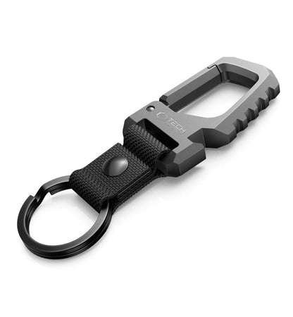 Tech-Protect Slidelock Keychain - Black and Gray_0