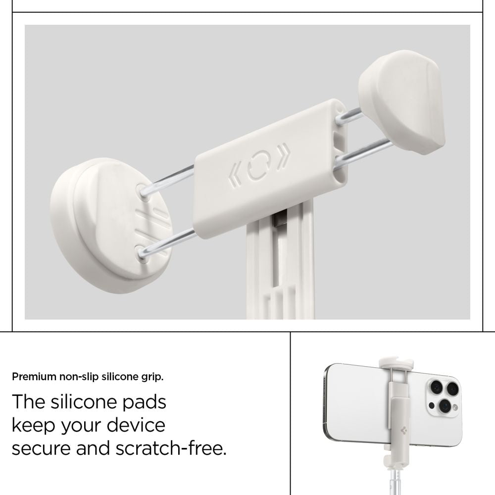 Bluetooth Selfie Stick Spigen S541W, Universal, Beige AMP09337_17