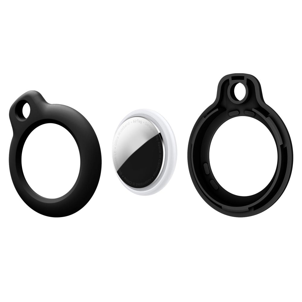 Tech-Protect Rough 4-pack case for Apple AirTag 1 / 2 - black_2