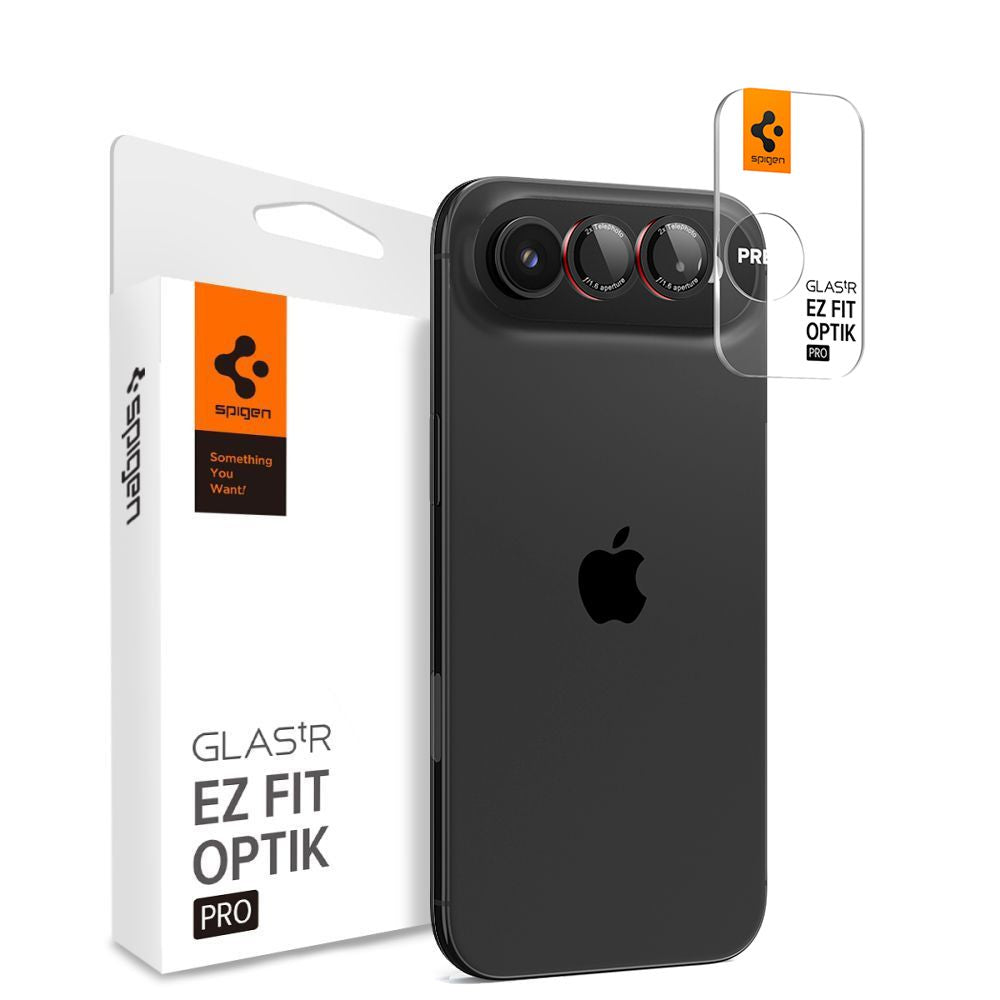 Spigen Optik Pro L-Series 2-pack iPhone Air Lens Glass - Black and Red_0