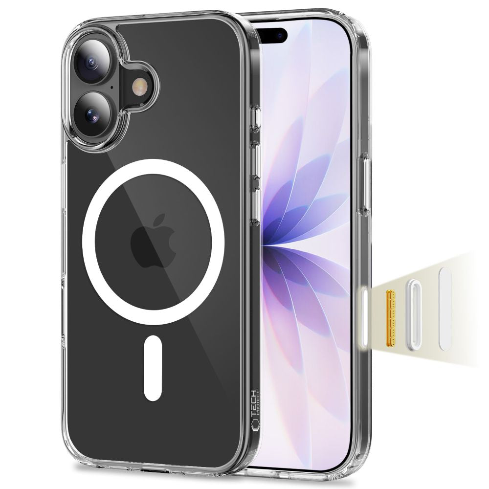 Tech-Protect Flexair Hybrid CC MagSafe Case for iPhone 17 - Clear_0