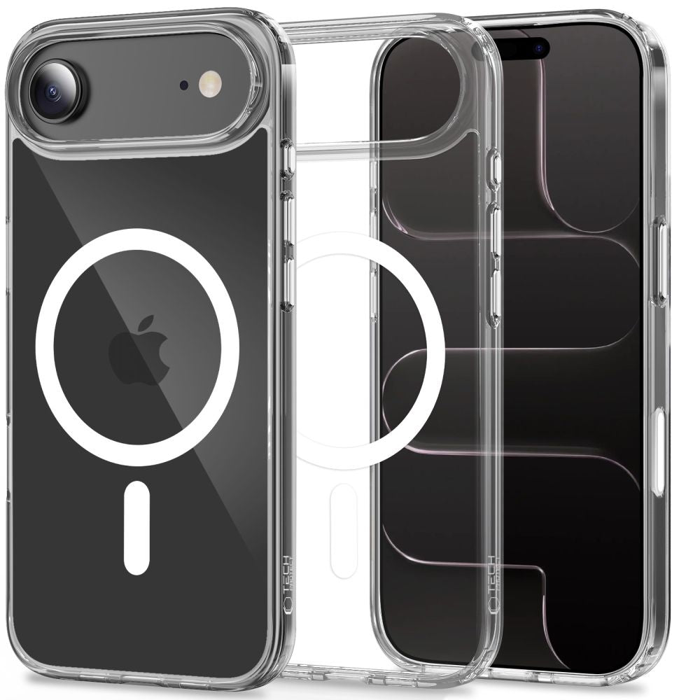Tech-Protect Flexair Hybrid CC MagSafe Case for iPhone Air - Clear_1