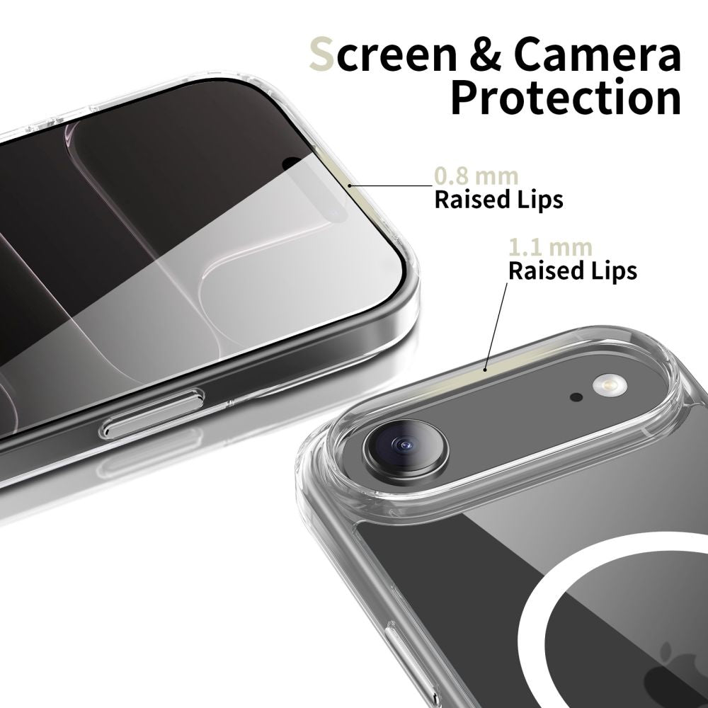 Tech-Protect Flexair Hybrid CC MagSafe Case for iPhone Air - Clear_3